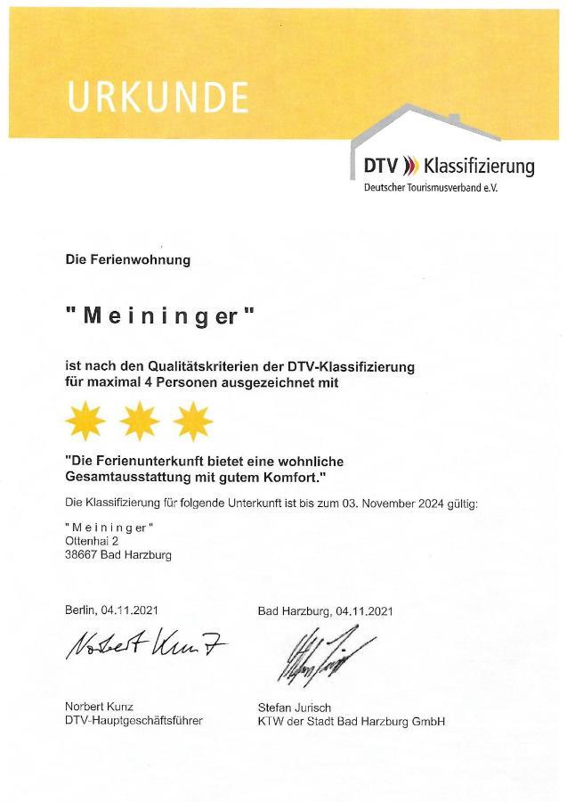 Ferienwohnung Im Wald Mit Kamin 巴特哈尔茨堡 外观 照片