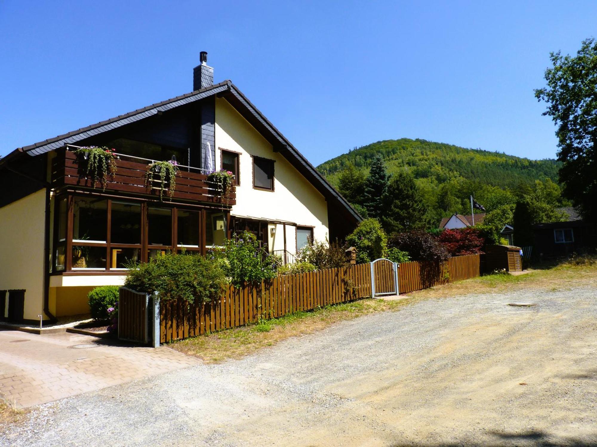 Ferienwohnung Im Wald Mit Kamin 巴特哈尔茨堡 外观 照片