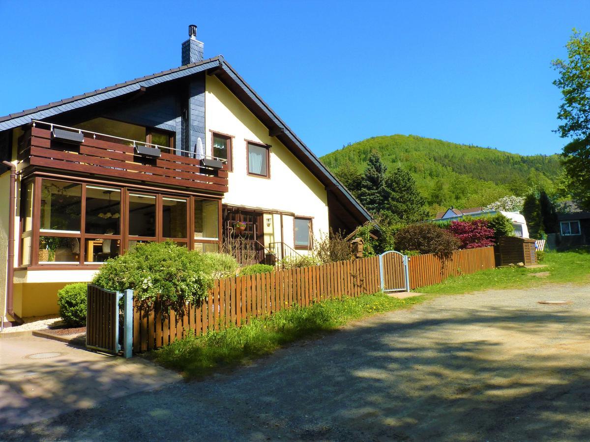 Ferienwohnung Im Wald Mit Kamin 巴特哈尔茨堡 外观 照片